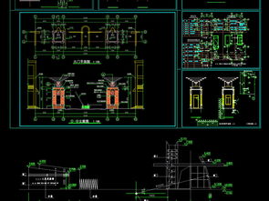政府大門(mén)、醫(yī)院大門(mén)與工廠大門(mén)CAD平面設(shè)計(jì)圖下載及名片設(shè)計(jì)指南